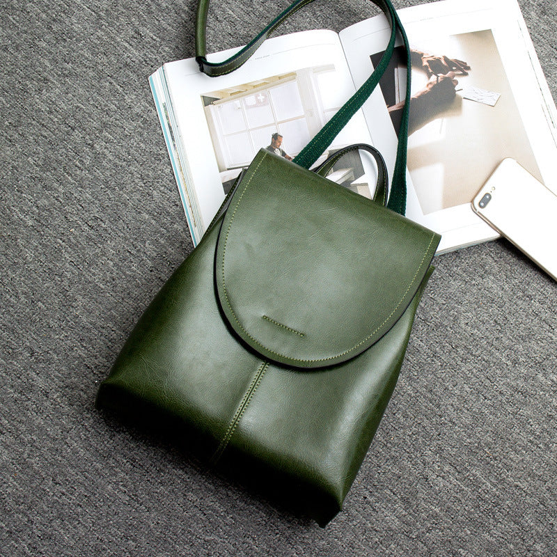 UrbanChic Backpack - Trendy Leather Backpack for Women