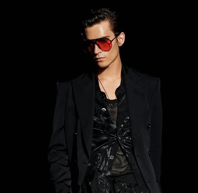 AmaraVision - Retro Oversized Aviator Sunglasses