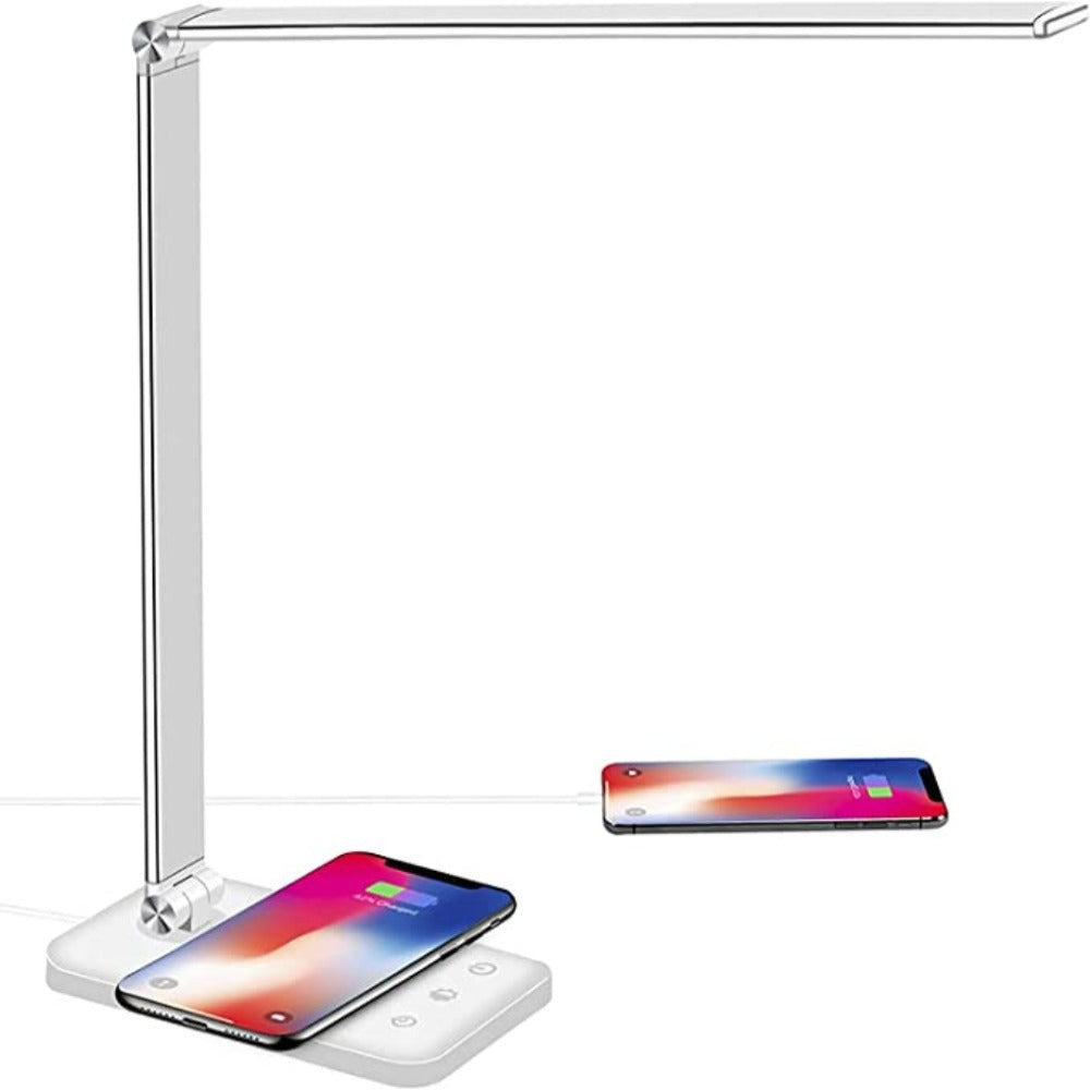 LED Desk Lamp - USB Charging, 5 Light Modes