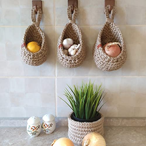 EcoWeave Hanging Storage Basket