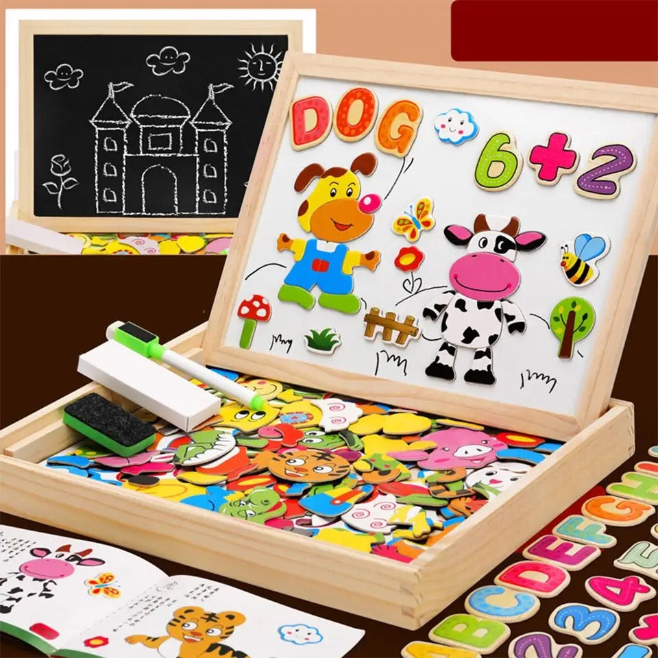 CreativeDesk - 2-in-1 Drawing and Writing Board for Kids