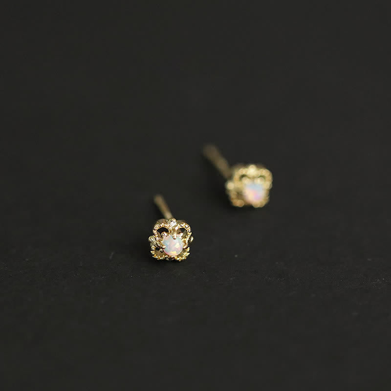 Seraphina - Vintage Opal Earrings for Women