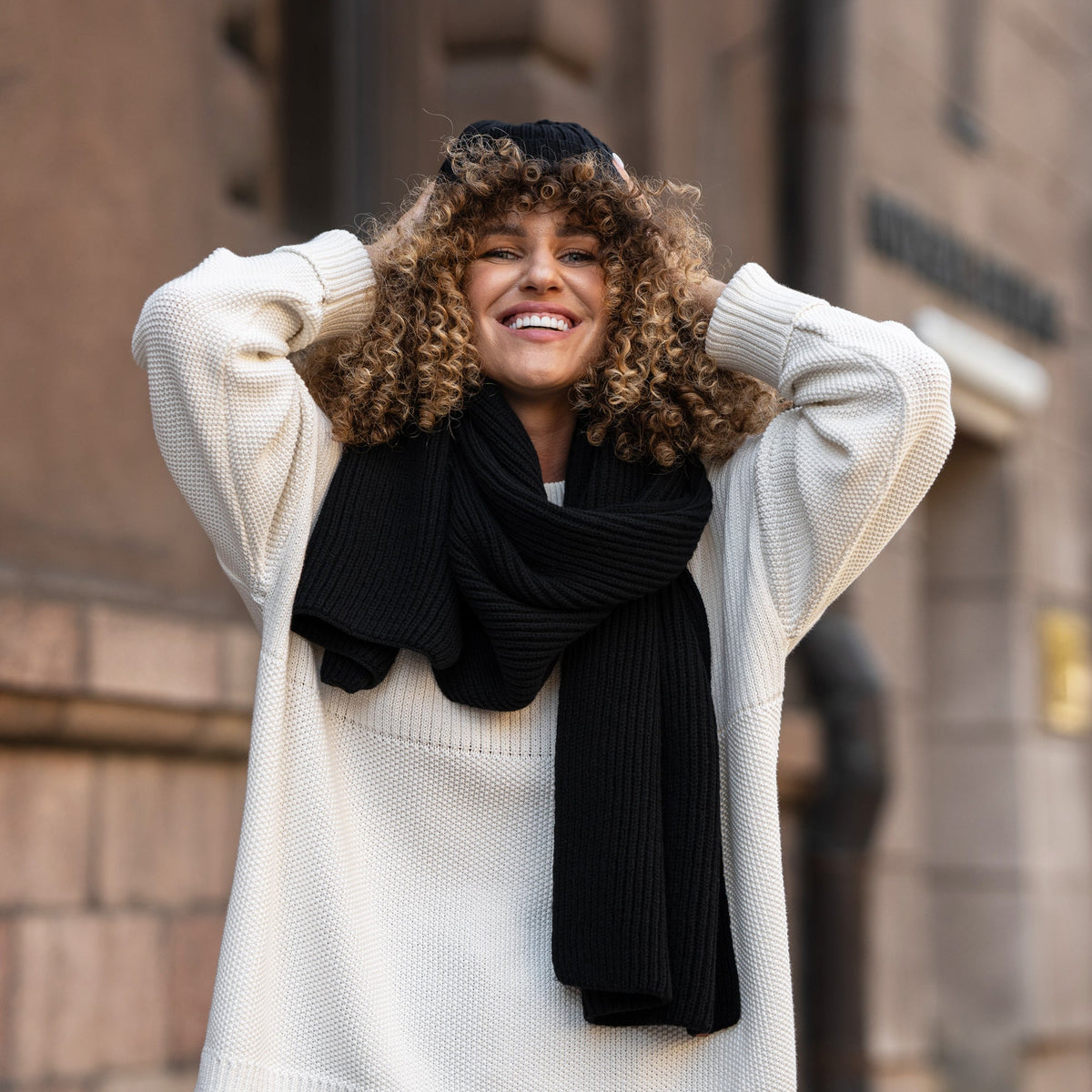 SoftMerino Scarf – Luxe Oversized Merino Wool Scarf