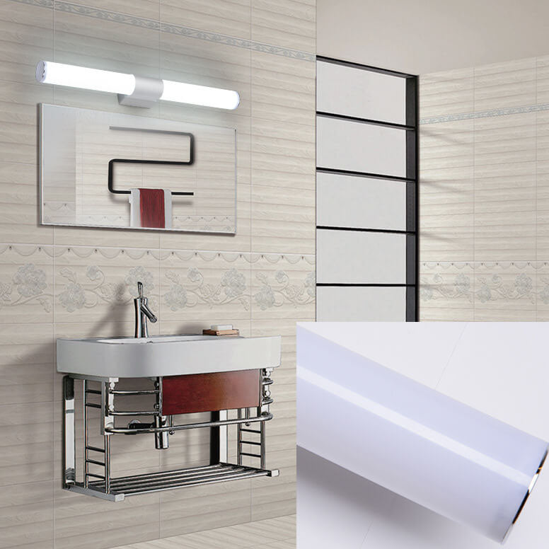 RadiantLine – Contemporary Cylindrical Mirror Lamp