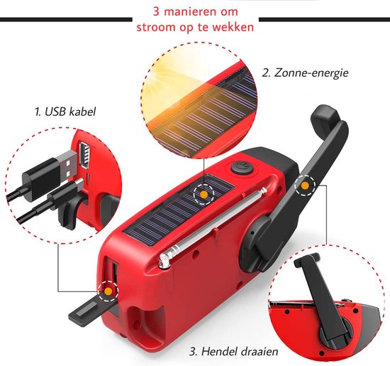 RescueReady Compact Emergency Radio