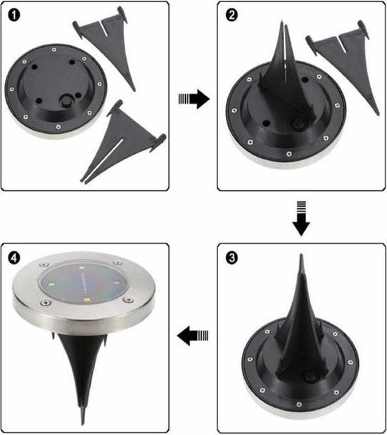 Wireless LED Solar Garden Lamps Pro