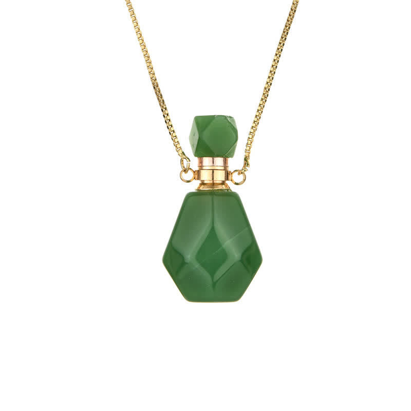 Iris - Crystal Perfume Bottle Necklace for Women