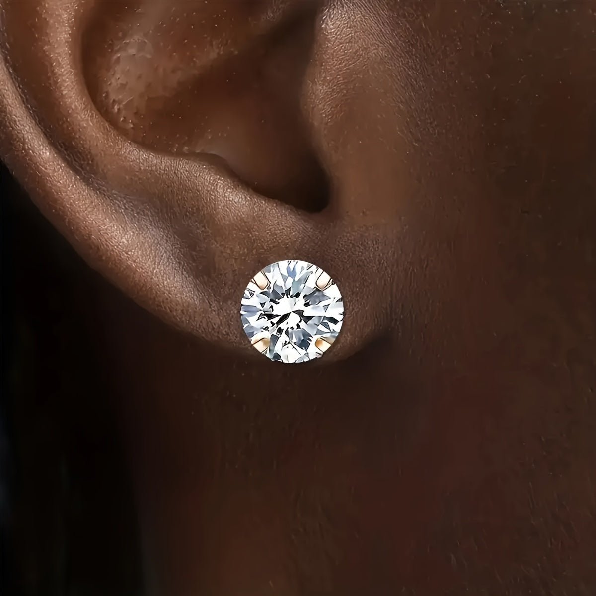 Lumen Sparkle - Zirconia Stud Earrings for Women