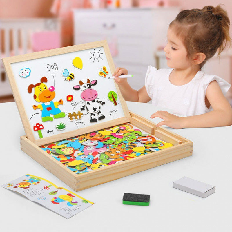 CreativeDesk – 2-in-1 Kids Drawing Board