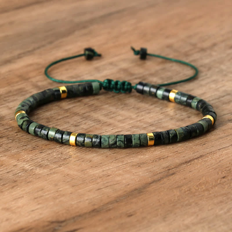 Seraphina - Braided Natural Stone Bead Bracelet for Women