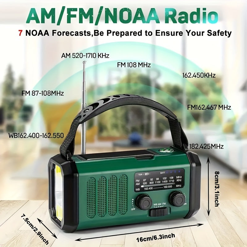 SurvivorPower Multifunction Emergency Radio