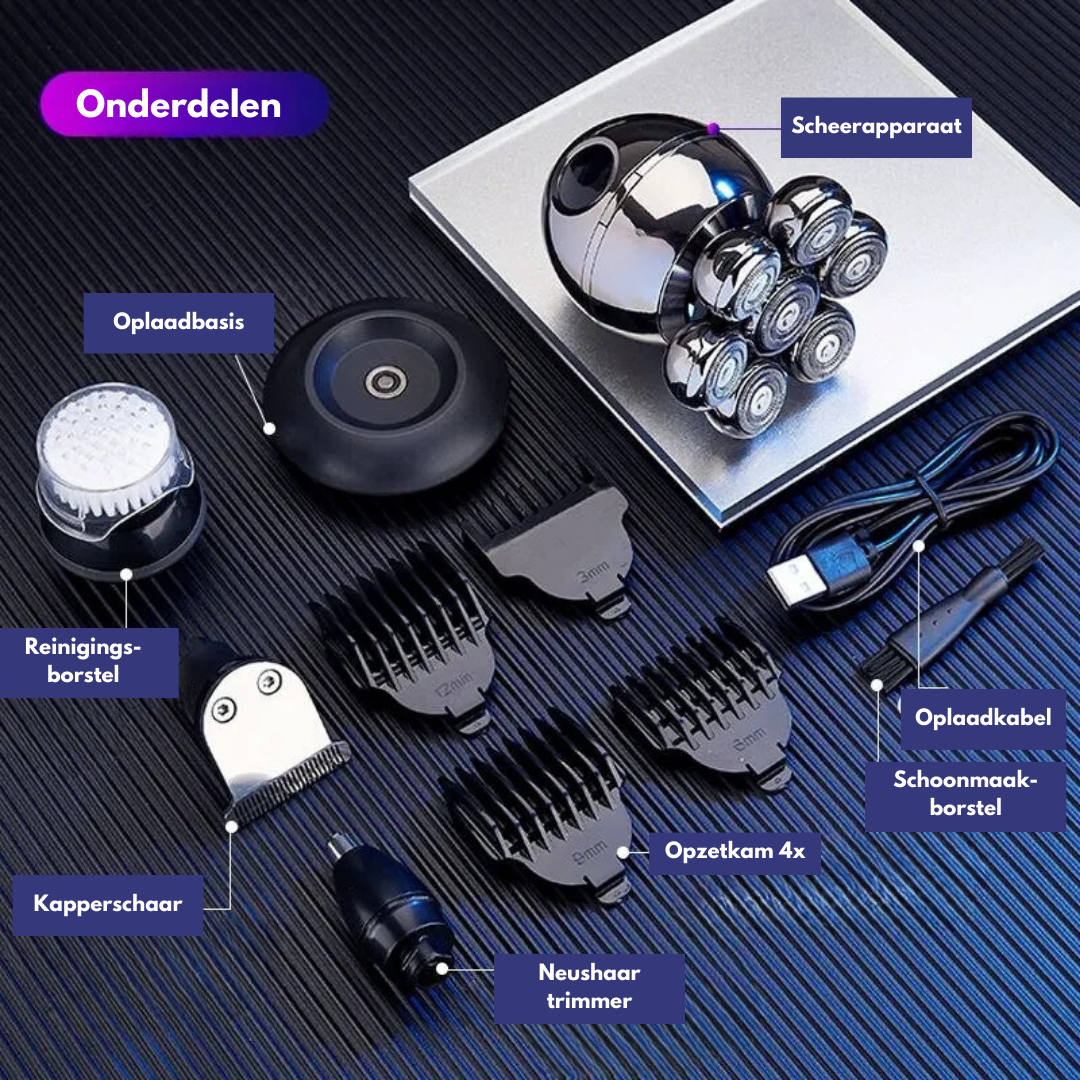 FlexiShave Pro - Electric Wet & Dry Shaver