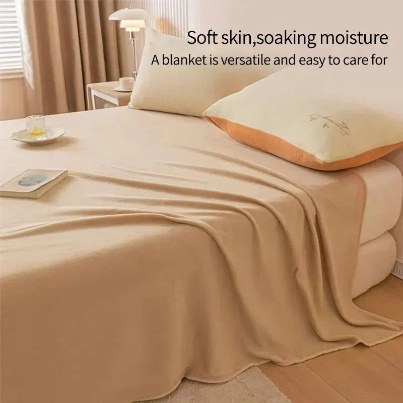 FlannelWarm - Soft Thickened Flannel Throw Blanket