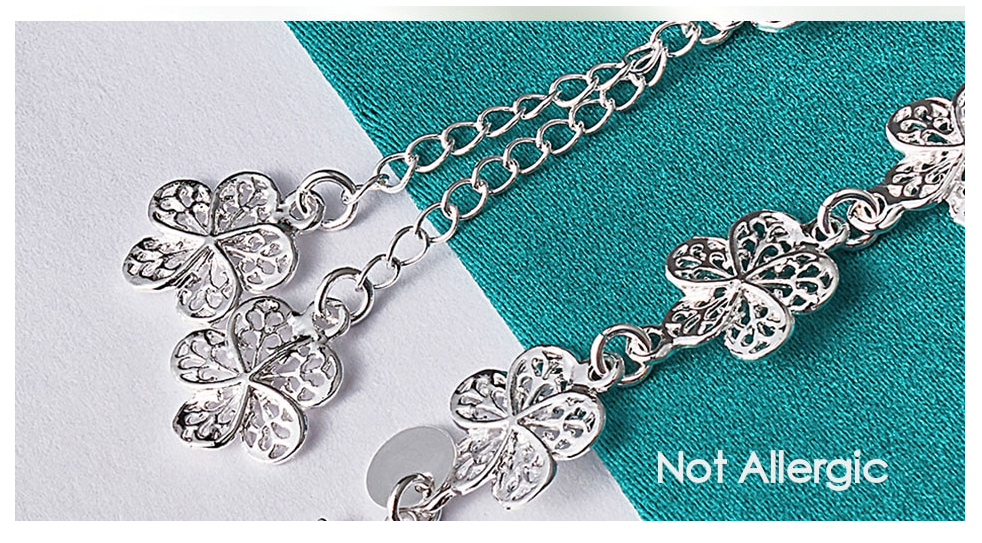 Silver Filigree - Link Bracelet for Women