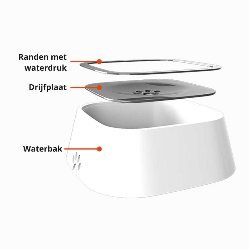 Pet Splash Bowl - Automatic Floating Water Fountain