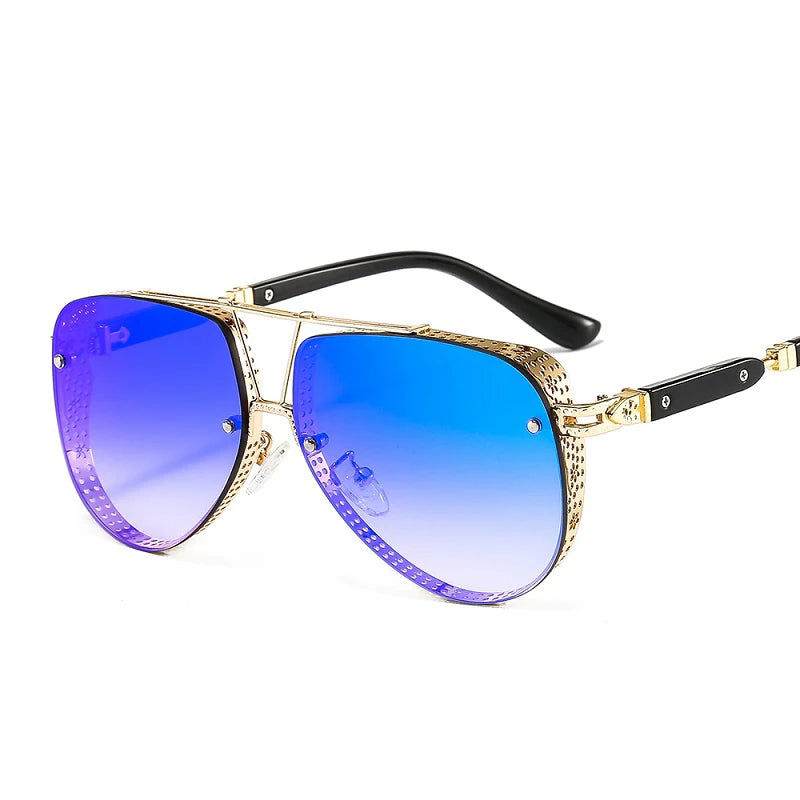 Zoey Sunglasses - Luxe Oval Frames with UV400 Protection