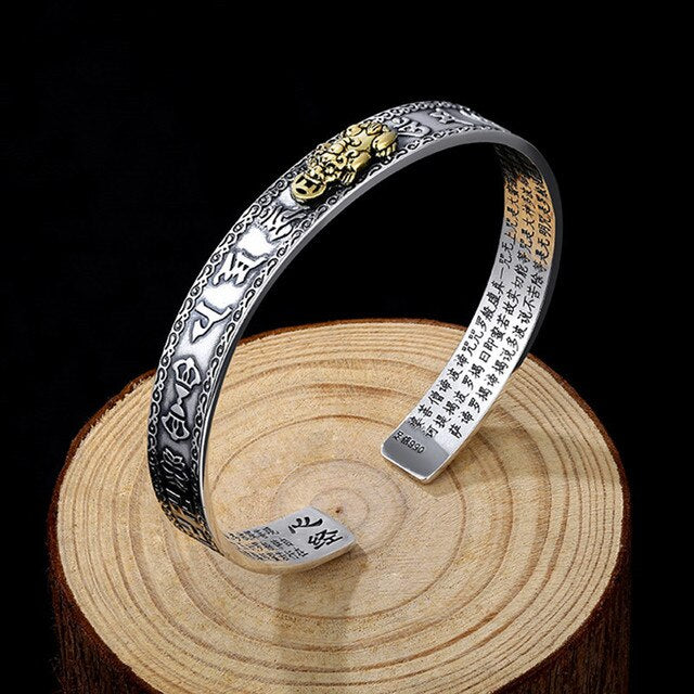 Silver Pixiu - Wealth Bracelet