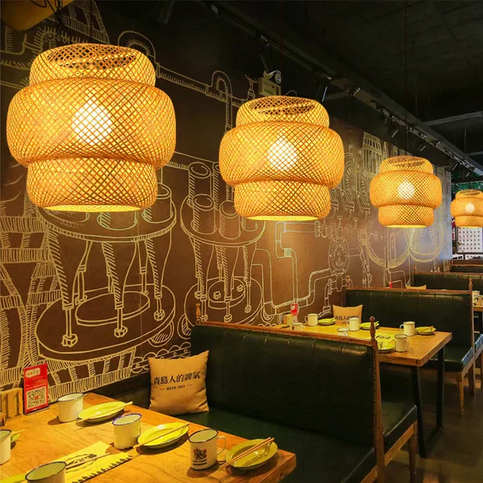RayaLicht - Handmade Rattan Pendant Lamp