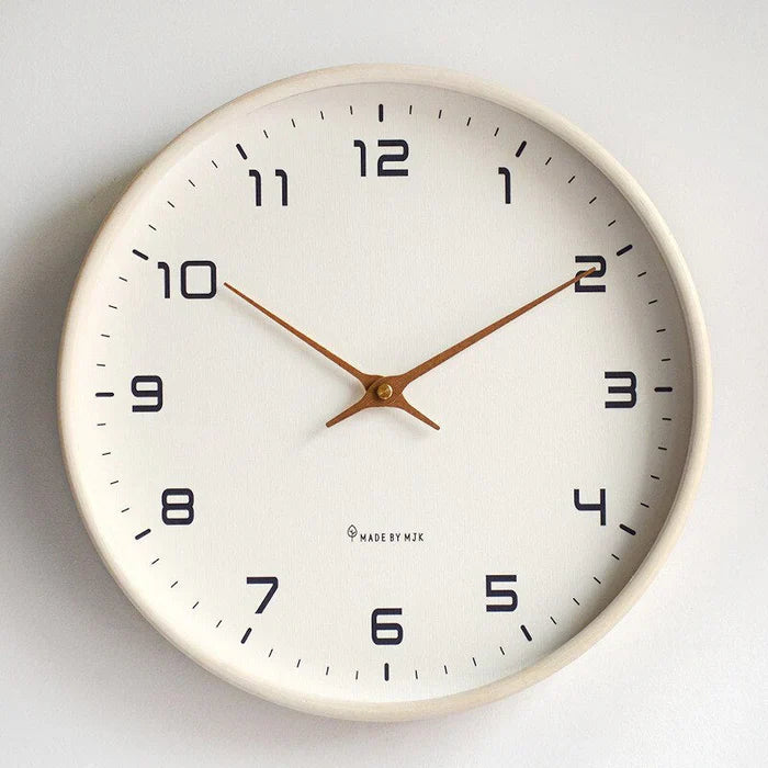 NordicTimber - Solid Wood Wall Clock for Your Interior