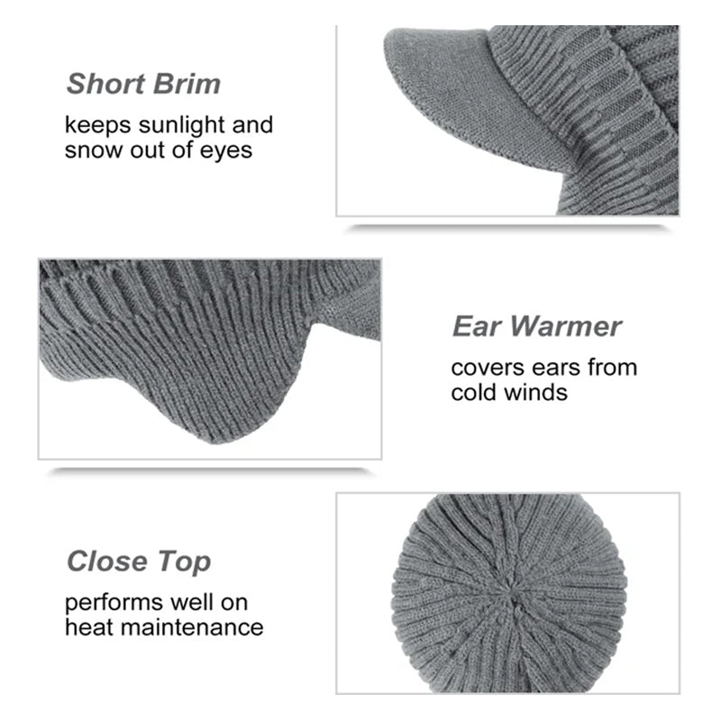 Visto Beanie - Stylish Winter Hat with Ear Protection