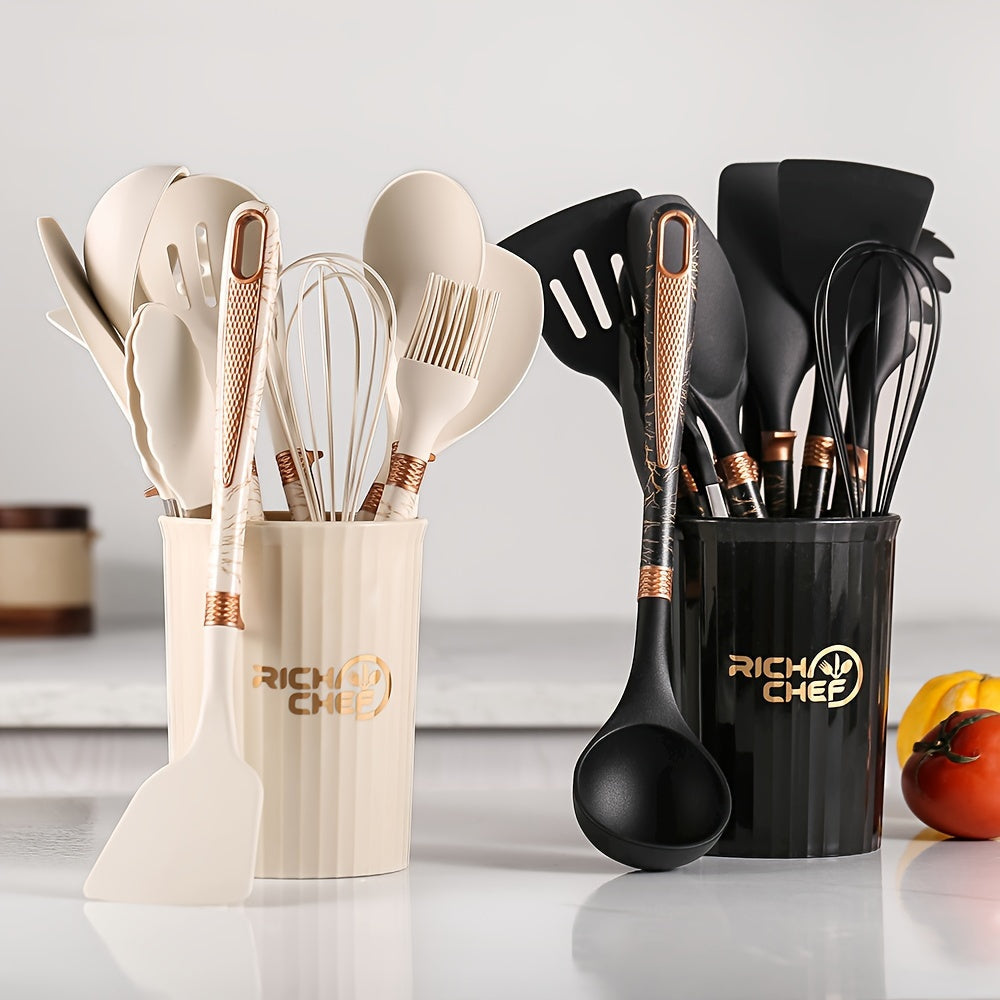 Premium Cooking Silicone Utensil Set