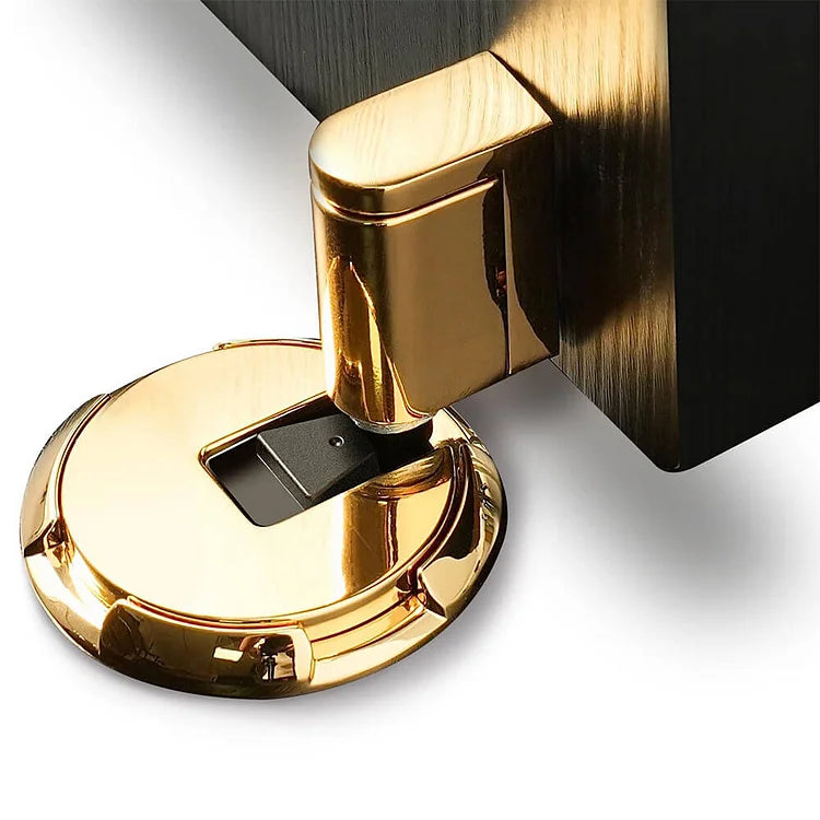 Mechanical Door Stopper - Stylish Metal Stop
