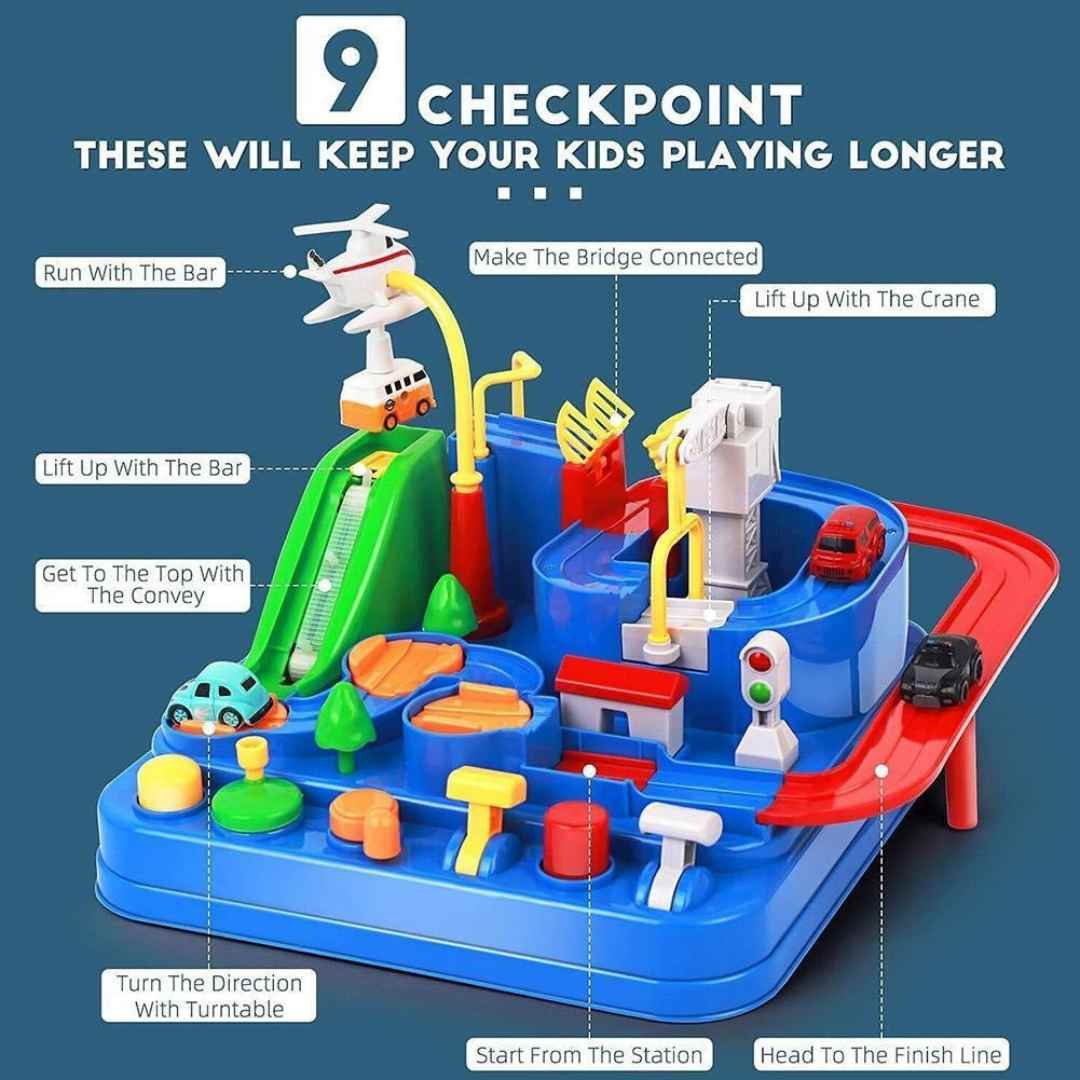 RescueTrack - Educational Toddler Activity Set