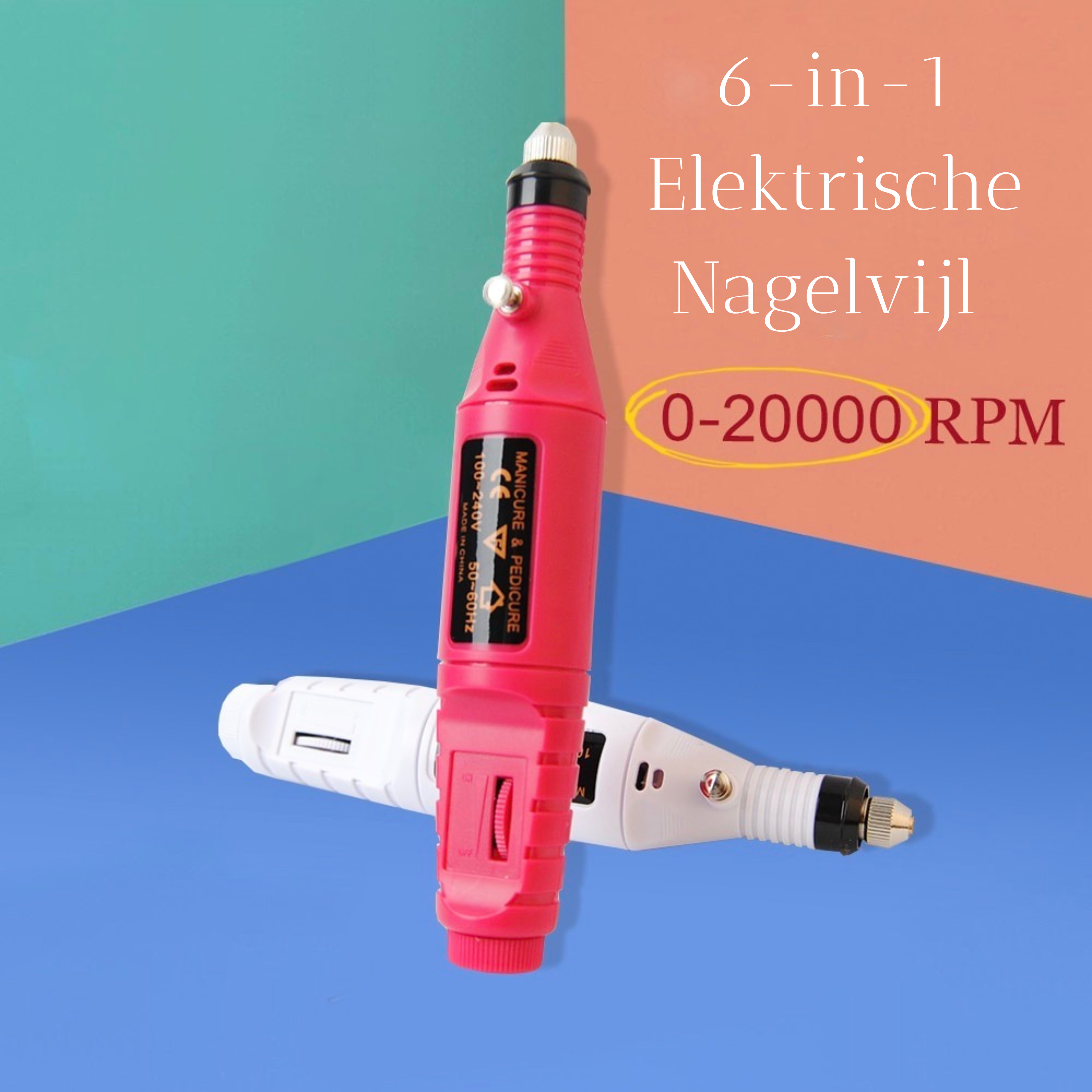 ProNail Expert 6-in-1 Electric Manicure Set