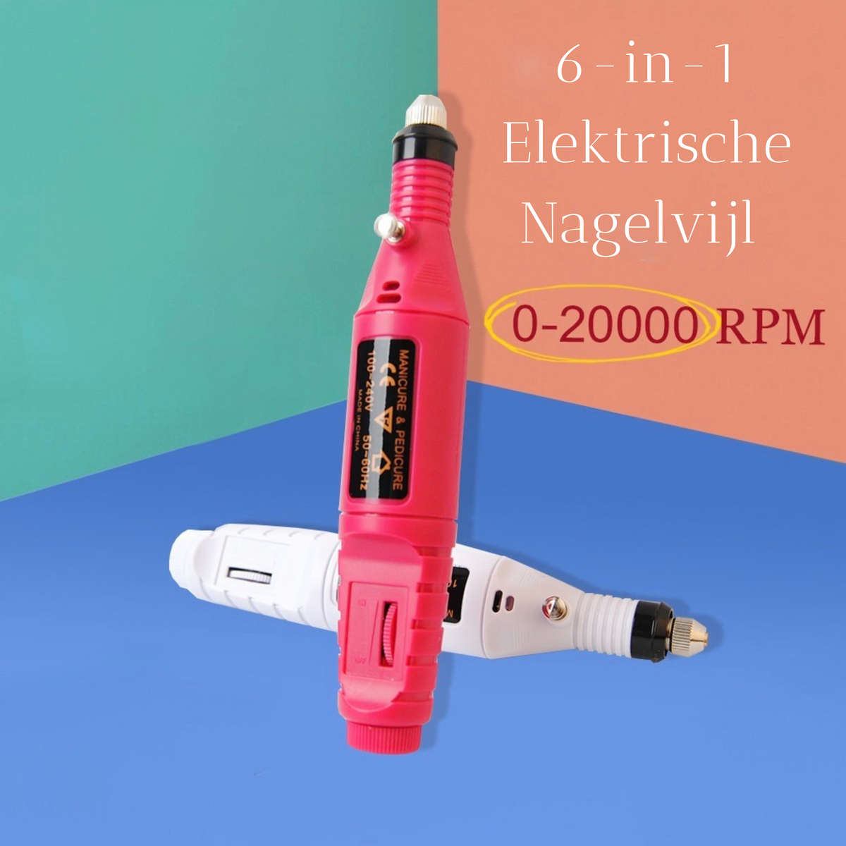 ProNail Expert - 6-in-1 Electric Manicure Set