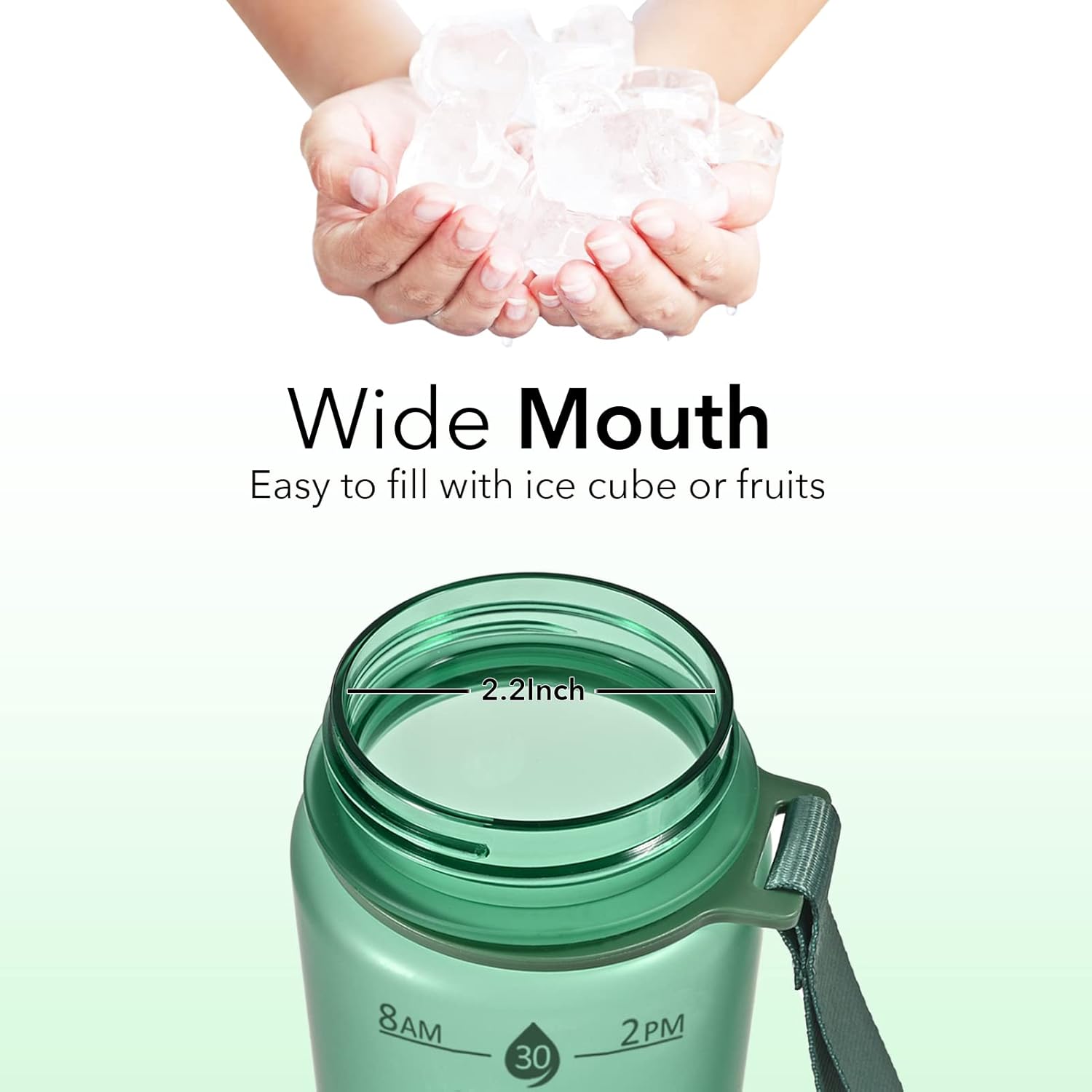 HydraBoost - Motivational Water Bottle (900ml)
