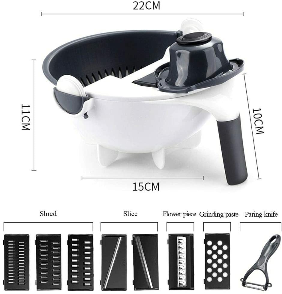 MagicChef – 9-in-1 Vegetable Chopper & Slicer
