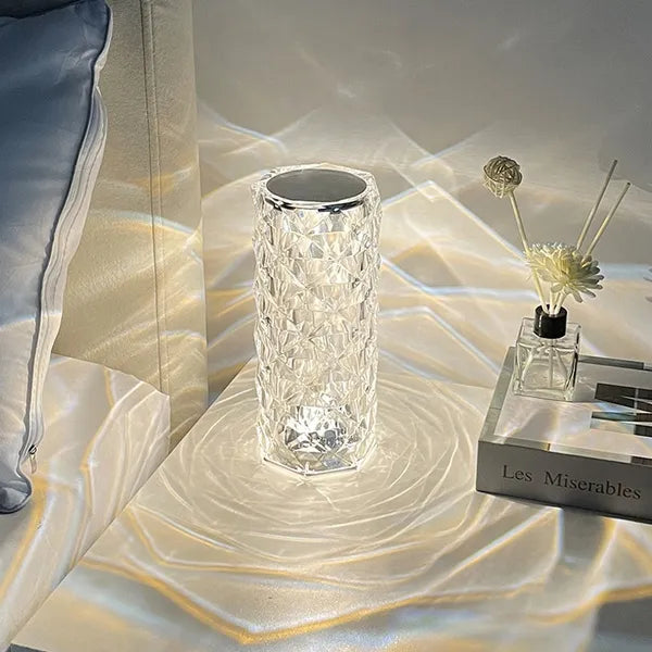 Crystal Light - Wireless Rechargeable Table Lamp