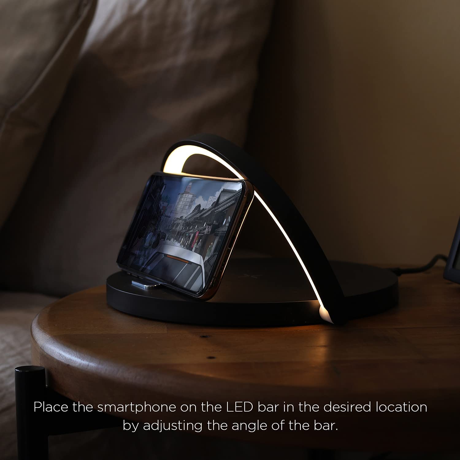 3-in-1 Chargelight - Lamp with Wireless Charger