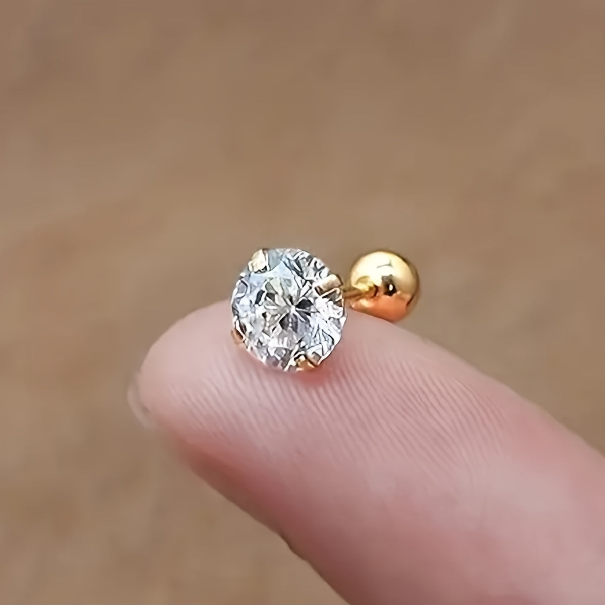 Lumen Sparkle - Zirconia Stud Earrings for Women