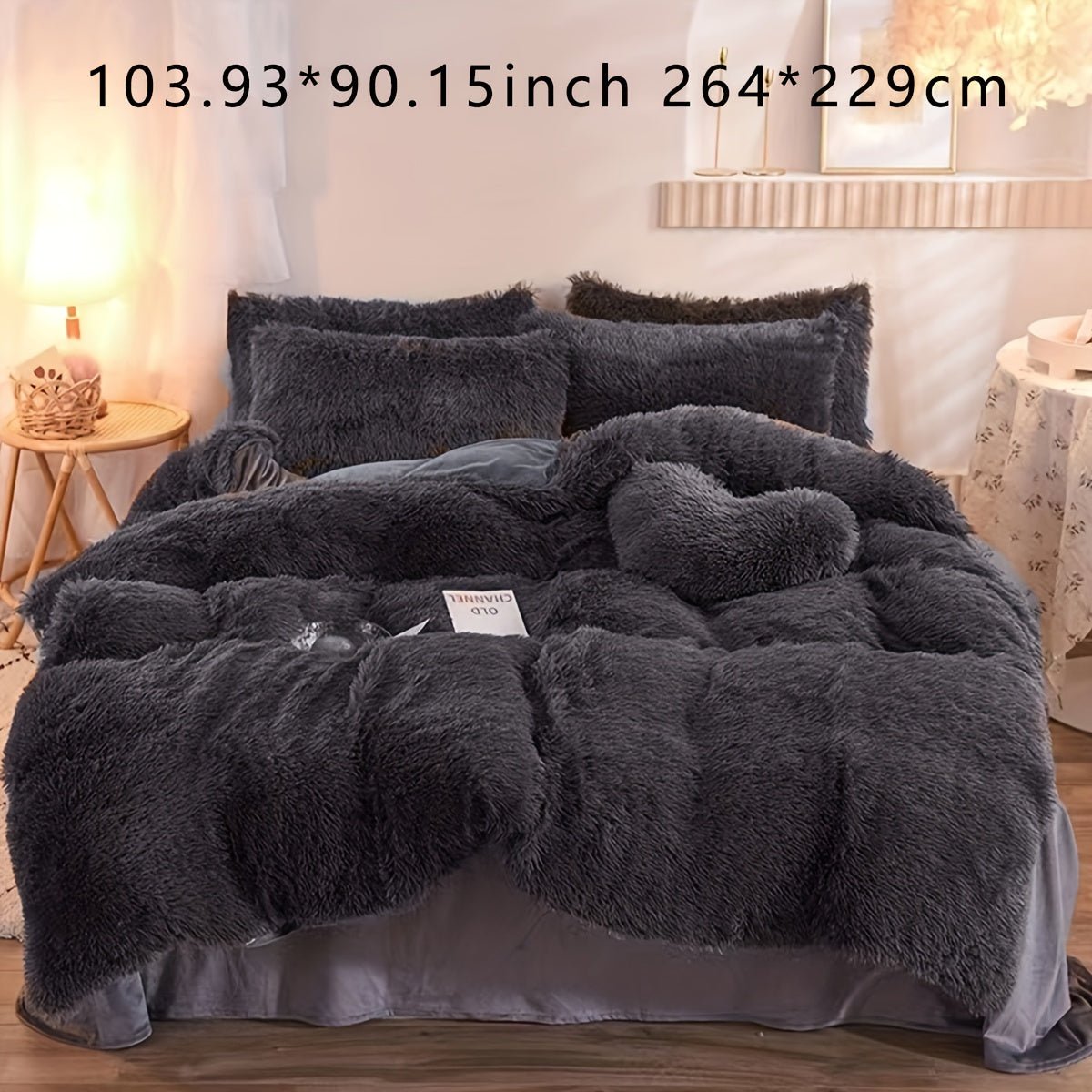 Luxe Velvet Duvet Cover Set - Soft Comfort