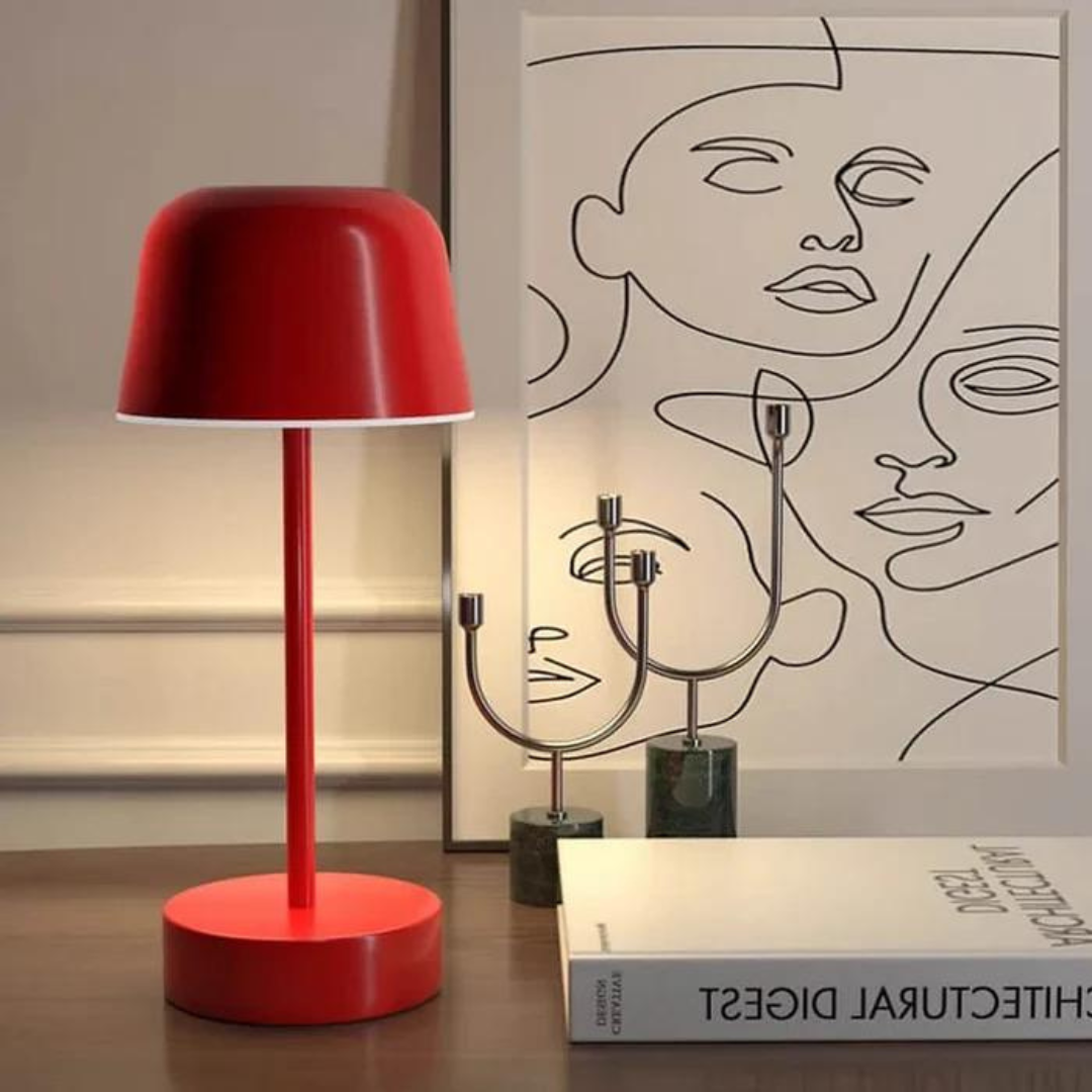 Stylish Cordless Table Lamp - Adjustable Light