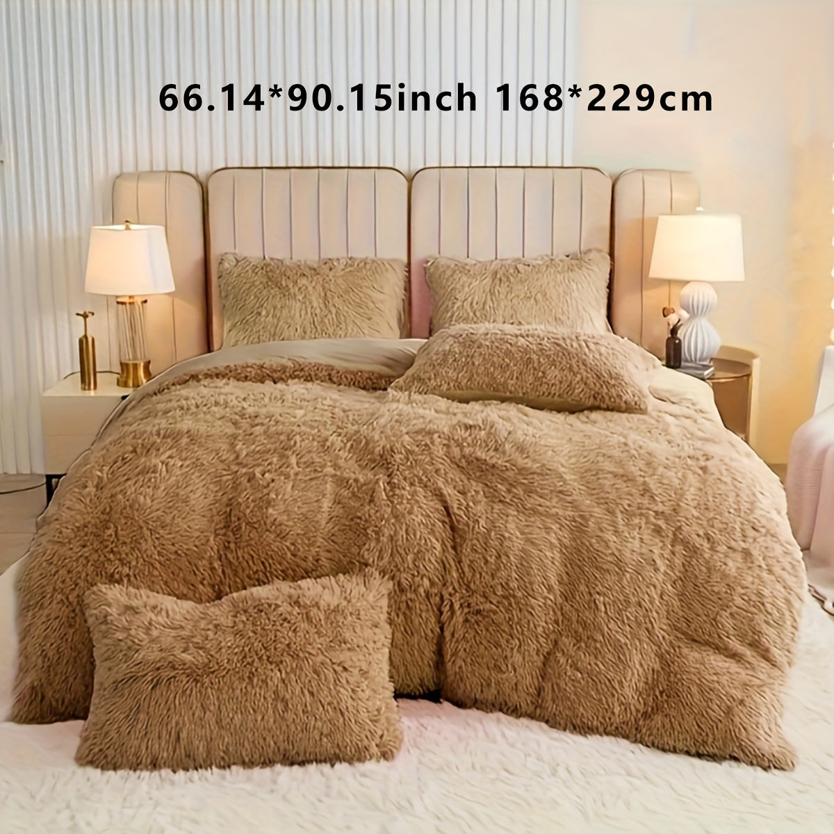 Luxe Velvet Duvet Cover Set - Soft Comfort