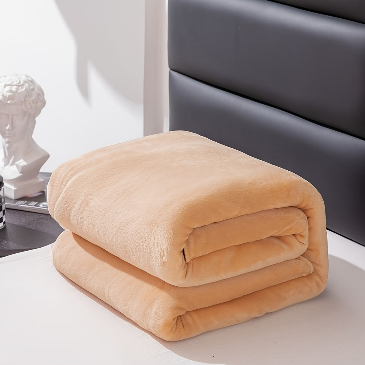 Grey Flannel Blanket - All-Season Luxury