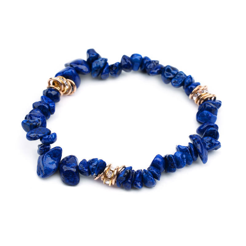 Natural Stone - Crystal Bead Bracelet