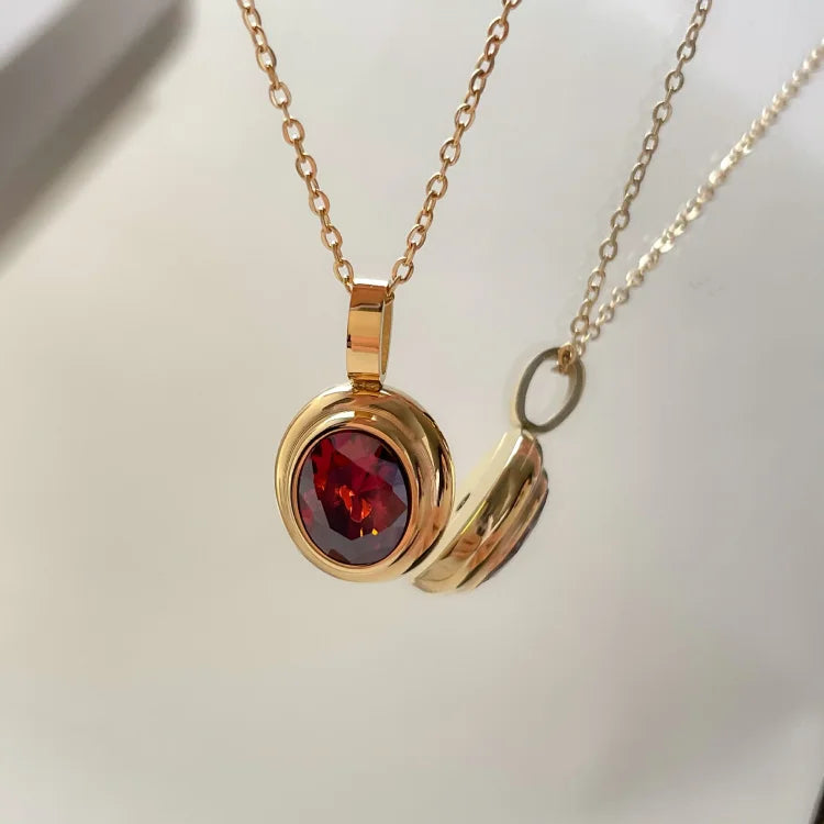 Celeste - Vintage Gemstone Necklace for Women