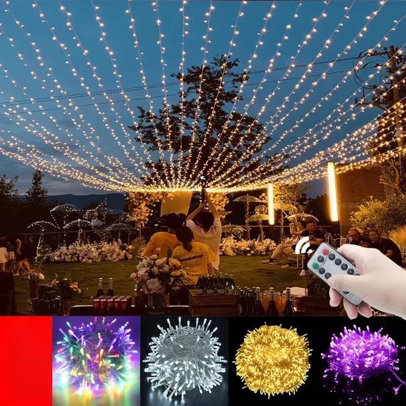 FestiveGlow - Outdoor LED String Lights for Parties and Christmas