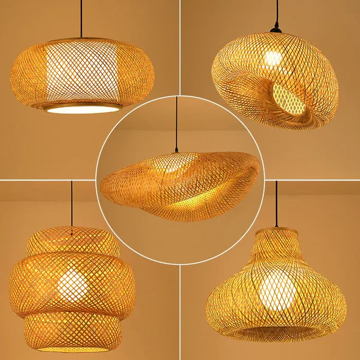 RayaLicht - Handmade Rattan Pendant Lamp