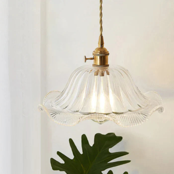 OpulentGlow Pendant - Elegant Glass Pendant Light