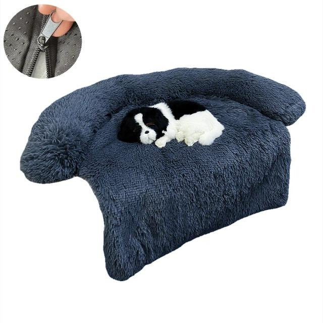 Quishy PetBed - Washable Plush Pet Blanket Bed