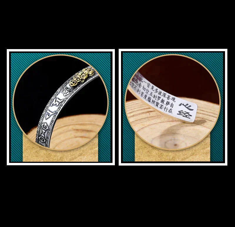Silver Pixiu - Wealth Bracelet