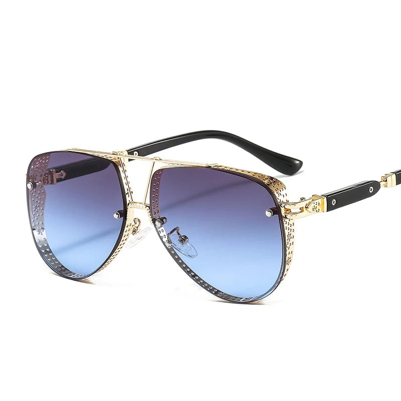 Zoey Sunglasses - Luxe Oval Frames with UV400 Protection