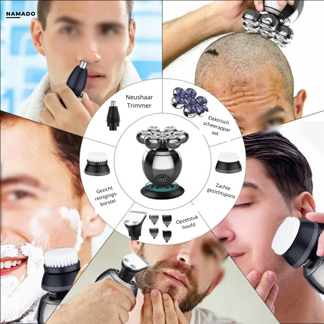 FlexiShave Pro - Luxury Electric Shaver for a Perfect Shave