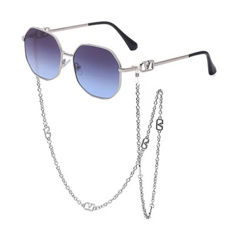RubyShade - Bold Statement Sunglasses with Chain Cord