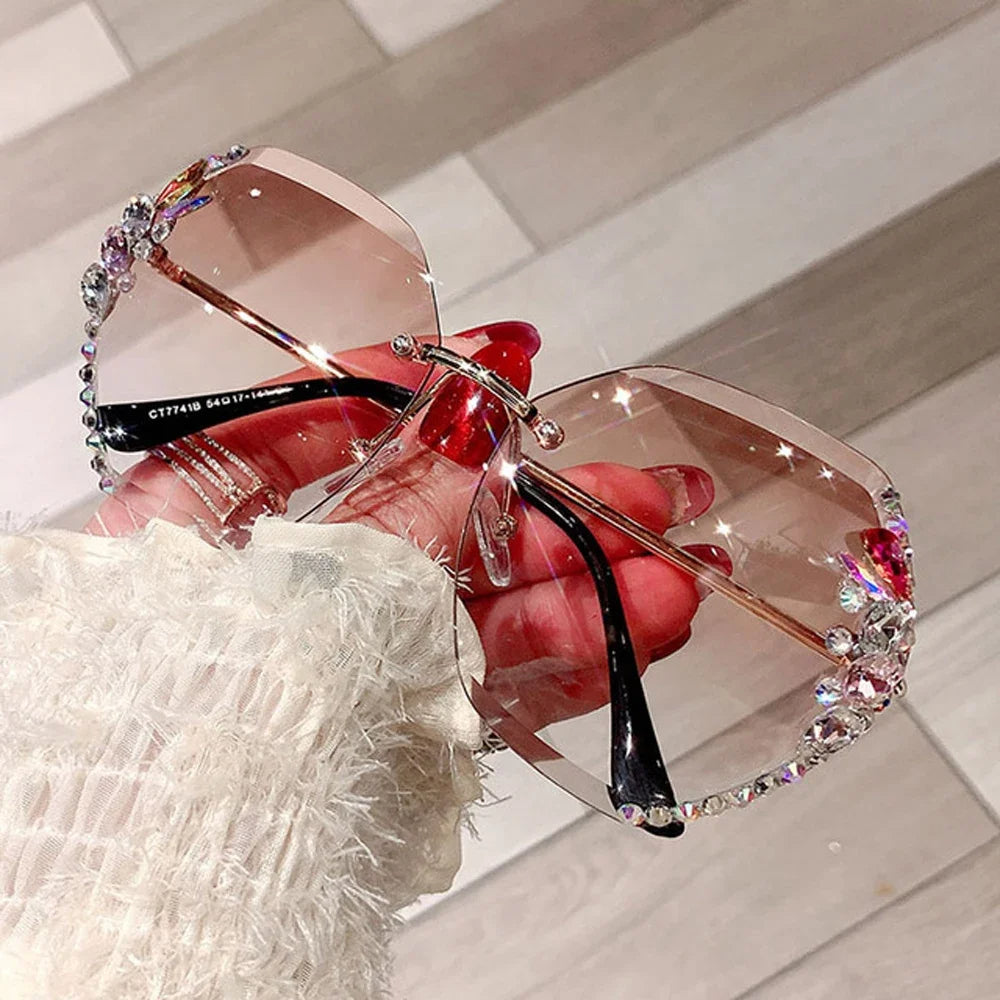 AyaVision - Vintage Rimless Sunglasses
