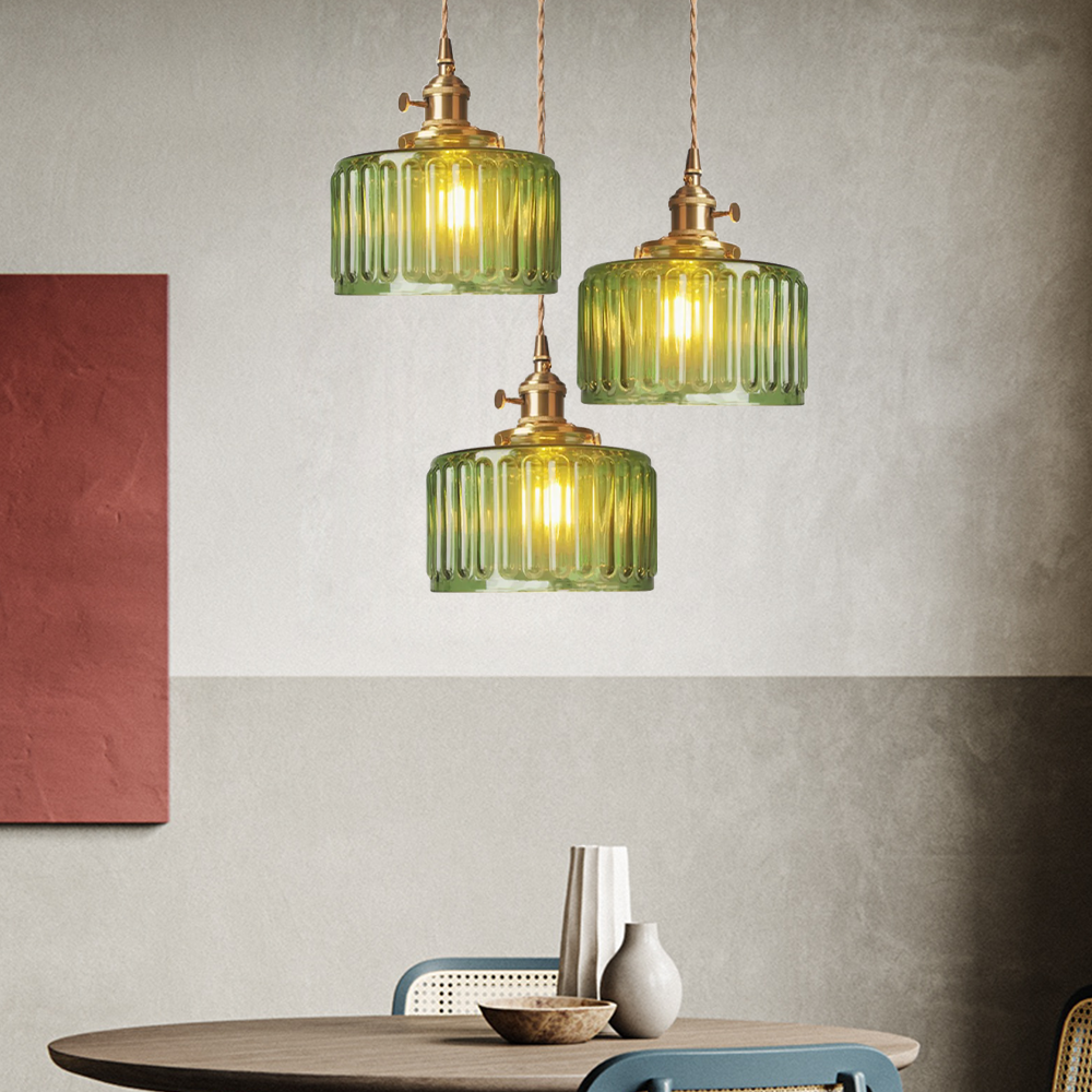 CrystalGlare Crystal Pendant Light - Vintage Glass